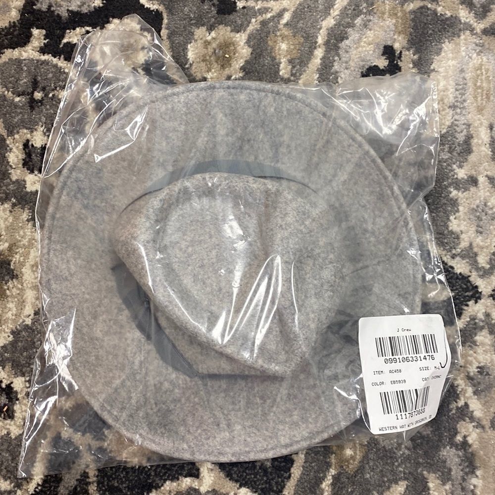J. Crew Western hat with grosgrain trim Item AC458*